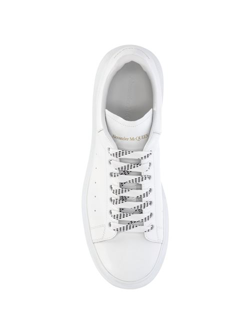 Alexander McQueen white leather oversized sneakers. ALEXANDER MCQUEEN | 553680WHGP59000